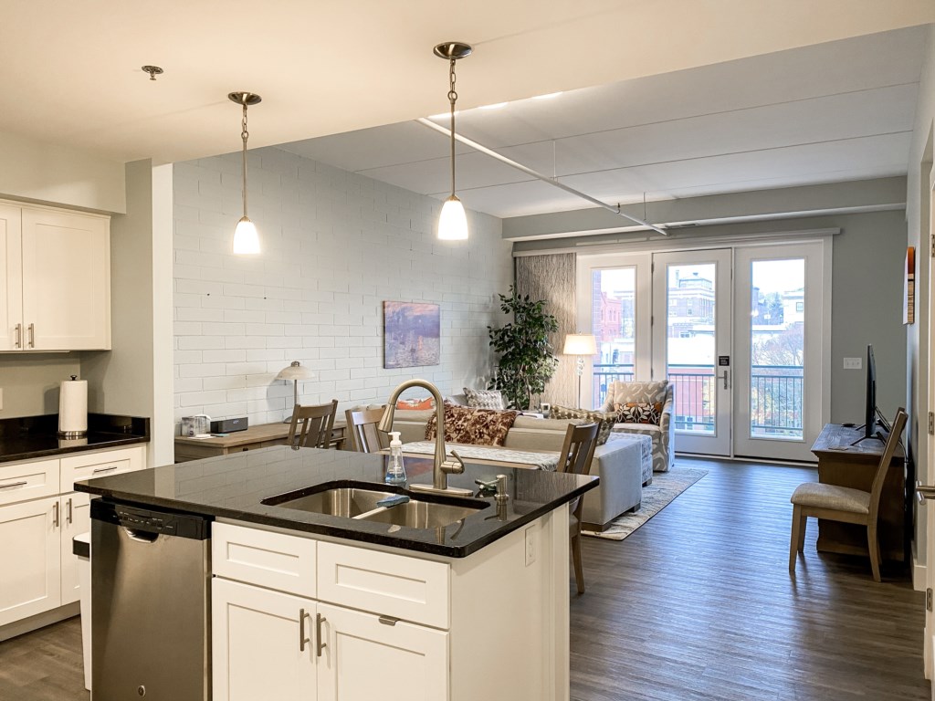 Edgewater penthouse interior