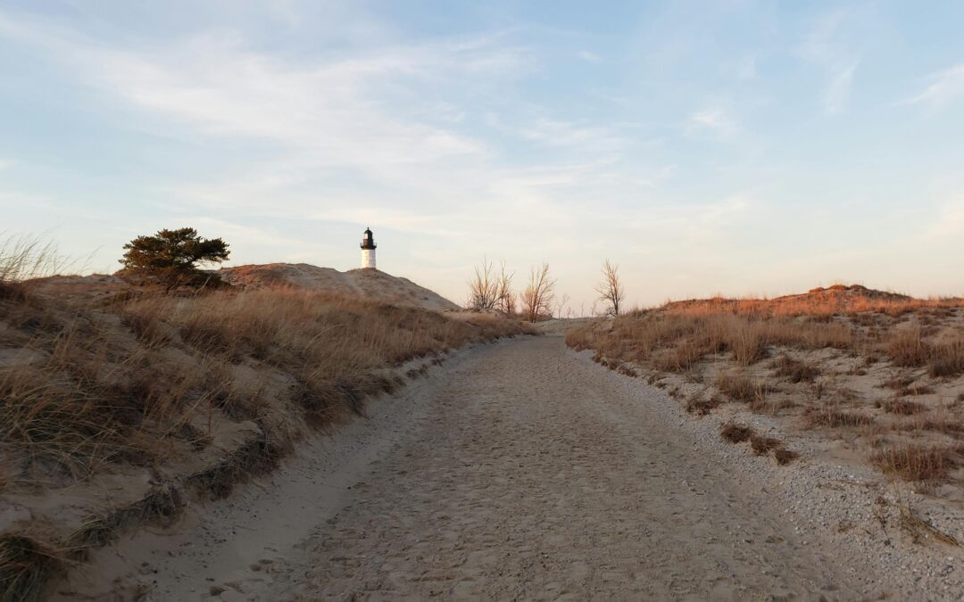 Light House in Manistee, MI Orchard Beach State Park