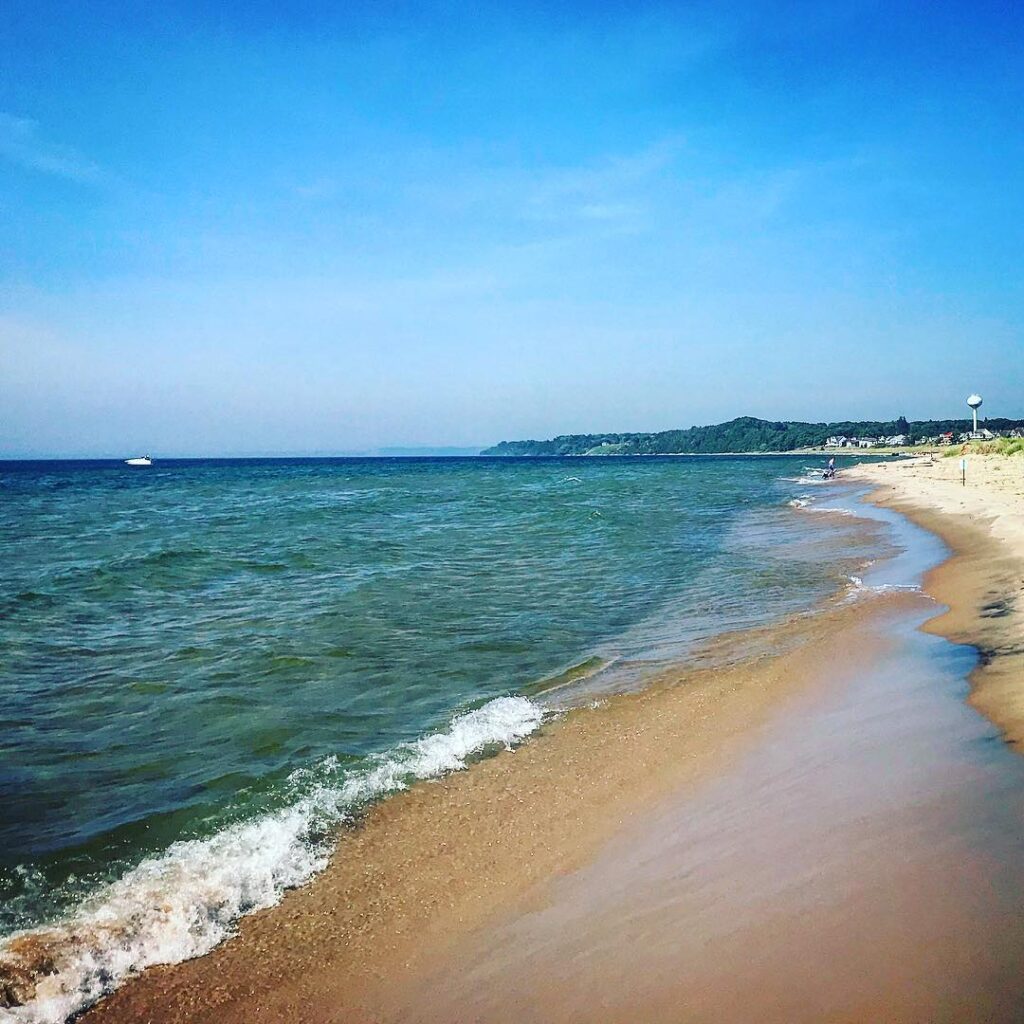 Lake Michigan Beaches in Manistee County
