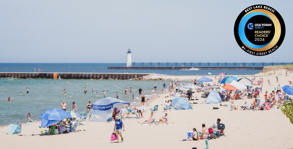 Voted Best Lake Beach in America!